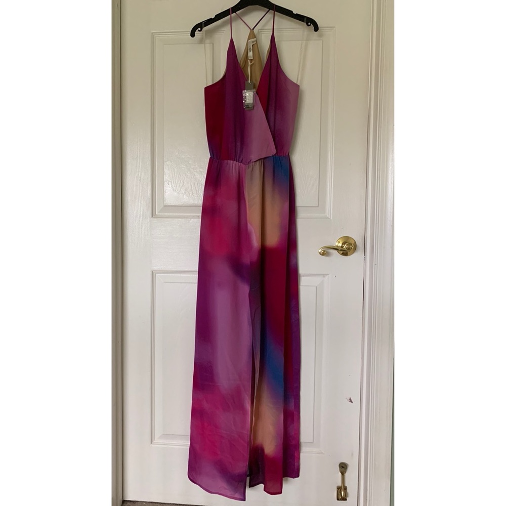 Maxi wrap dress